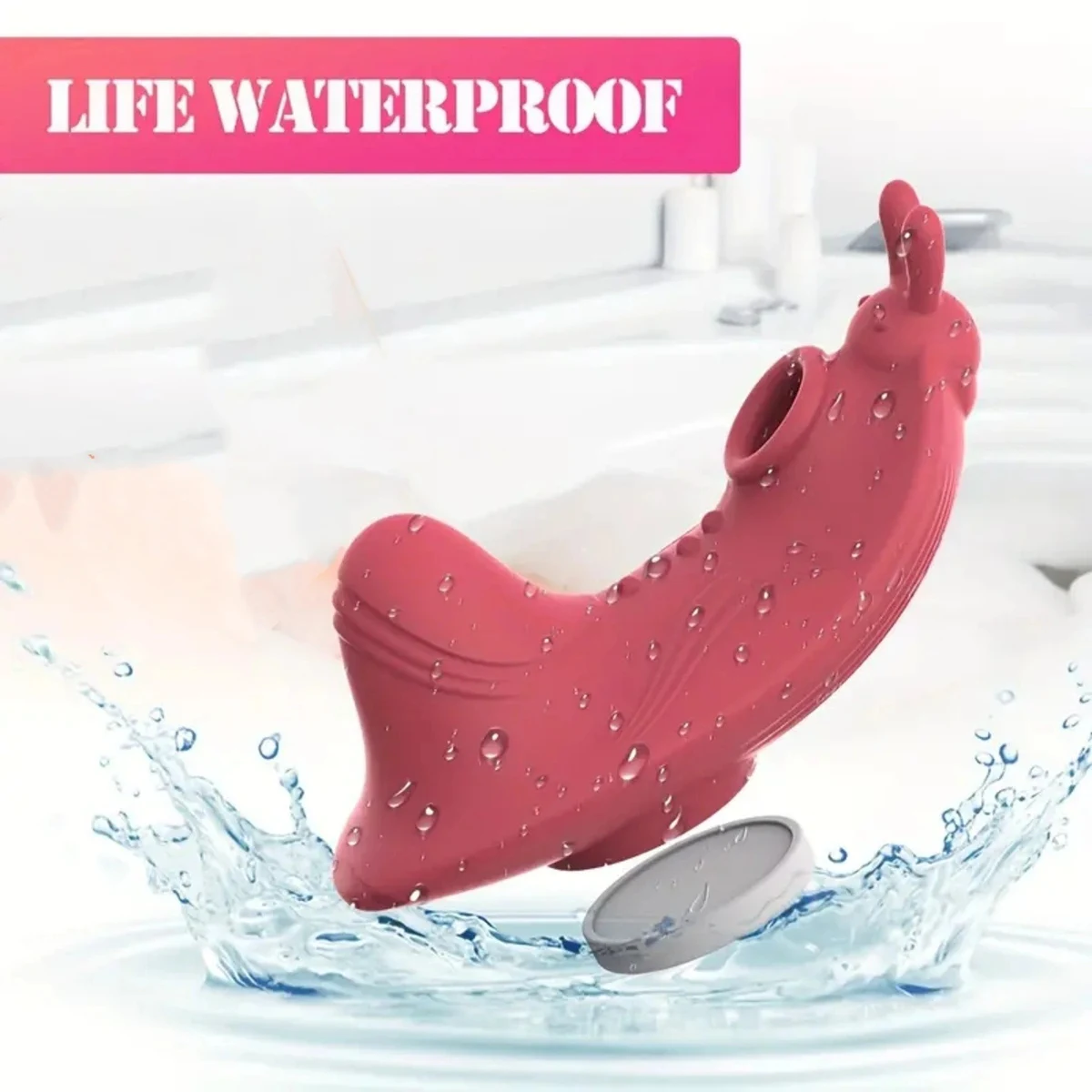 Wireless remote control rabbit vibrator
