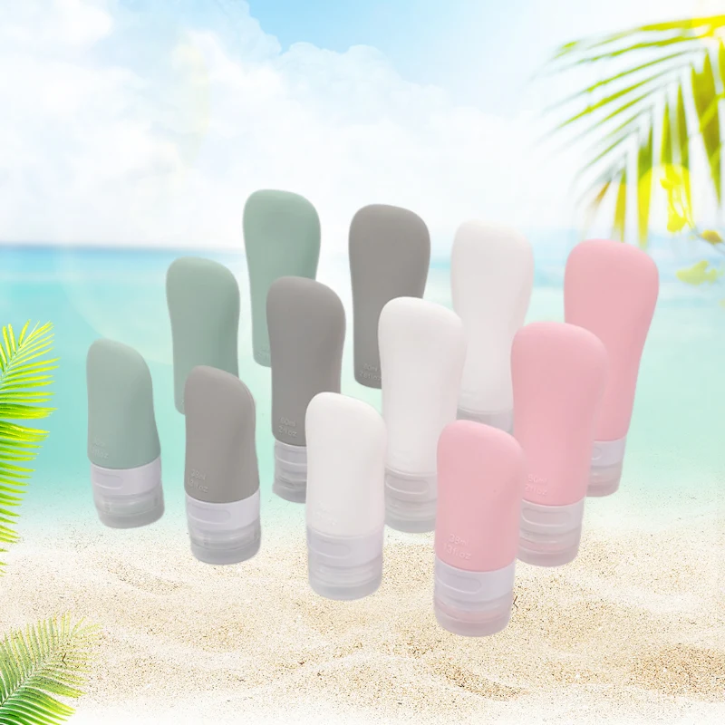 Garrafa de viagem de silicone