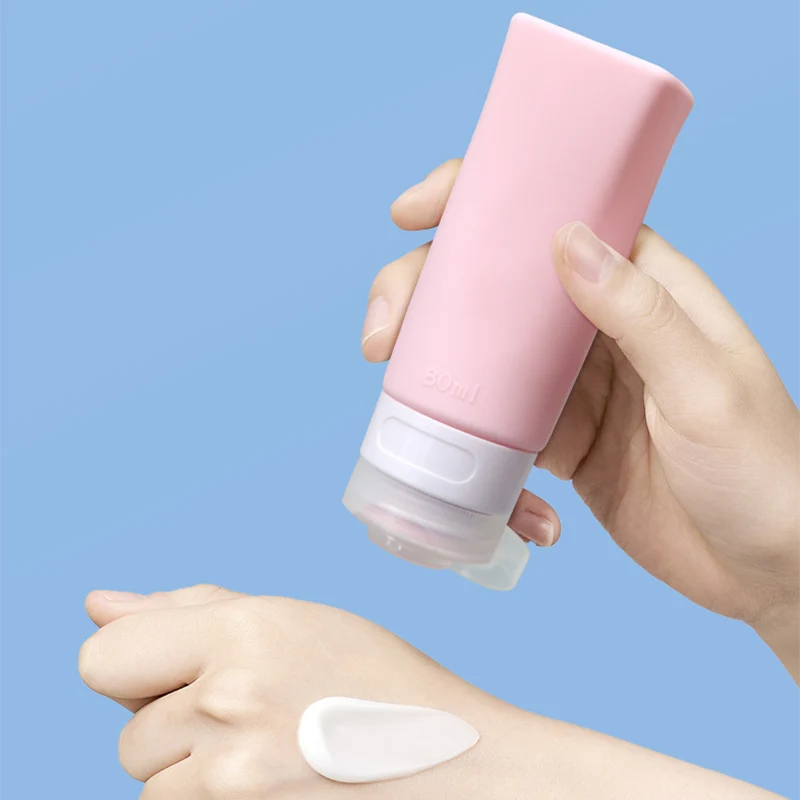 Contêineres de viagem de silicone