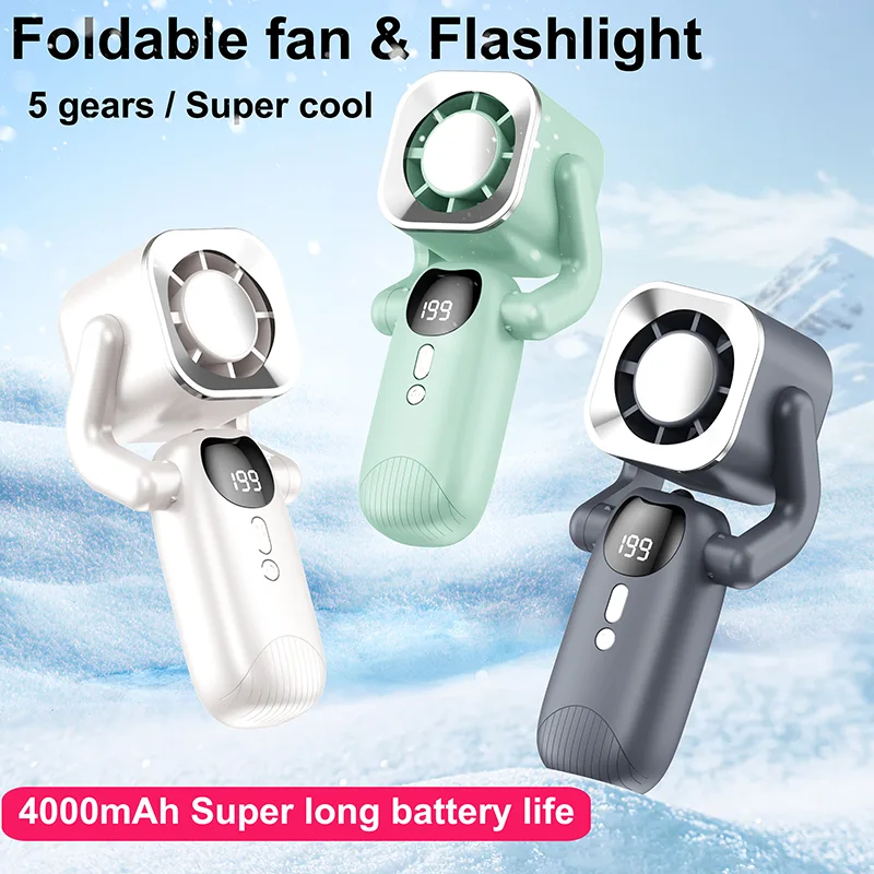 Ventilador portátil quadrado